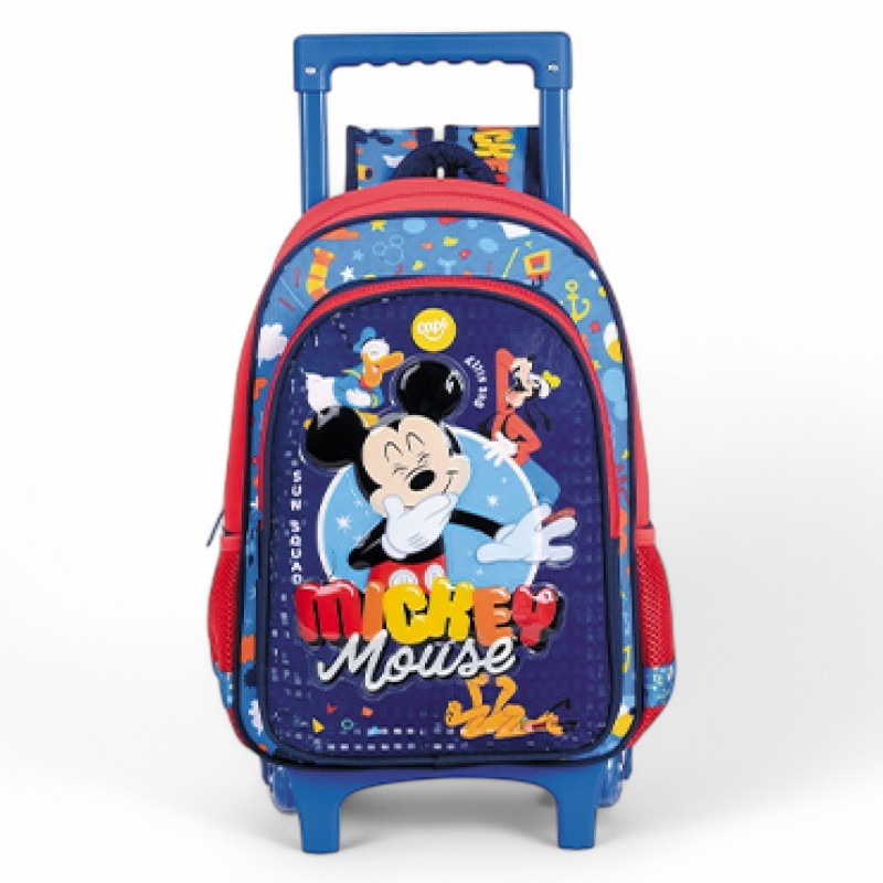 Bolso / Morral Capi con Ruedas Mickey Mouse