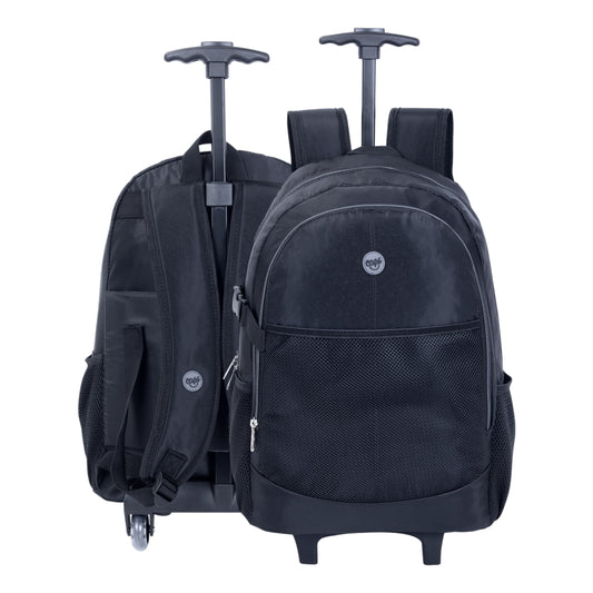 Bolso / Morral Con Ruedas Capi Happy Classic Black (L)