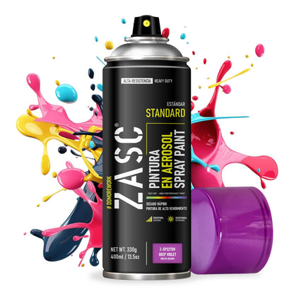 Pintura En Spray / Aerosol Zasc Colores Estándar 400ml
