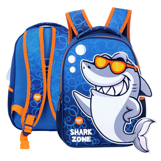 Bolso / Morral Capi Kids Mediano Cool Shark (XS)