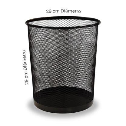 Papelera De Oficina / Ibros de Malla Metálica
