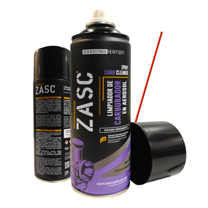 Spray Zasc Limpiador De Carburador Alta Resistencia 450cc