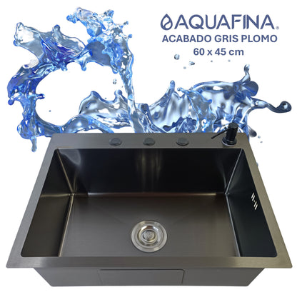 Fregadero / Lavaplatos Pequeño Aquafina Empotrable 60x45cm