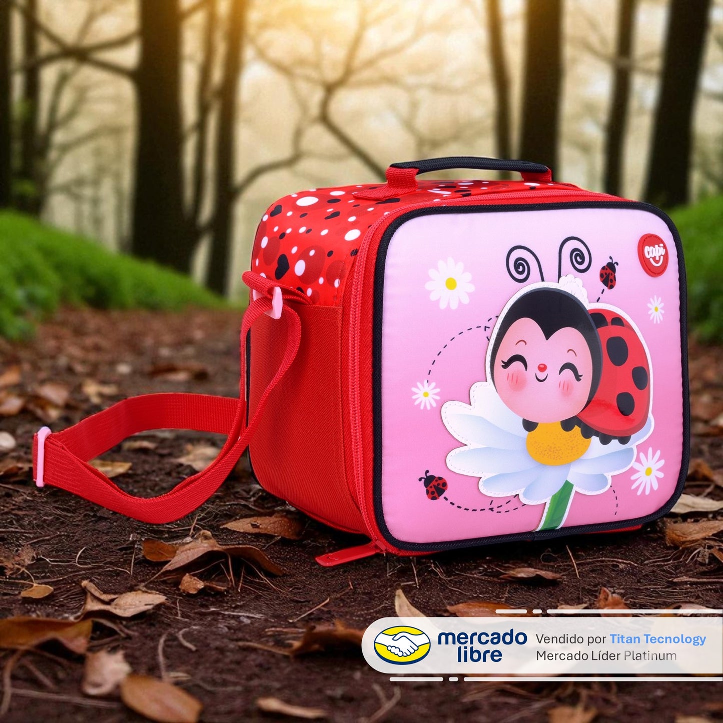 Lonchera / Bolso Térmico Capi Kids Cute Jade
