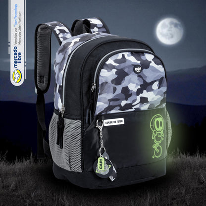 Bolso / Morral Grande Capi Camuflaje Colección 2025 (M)