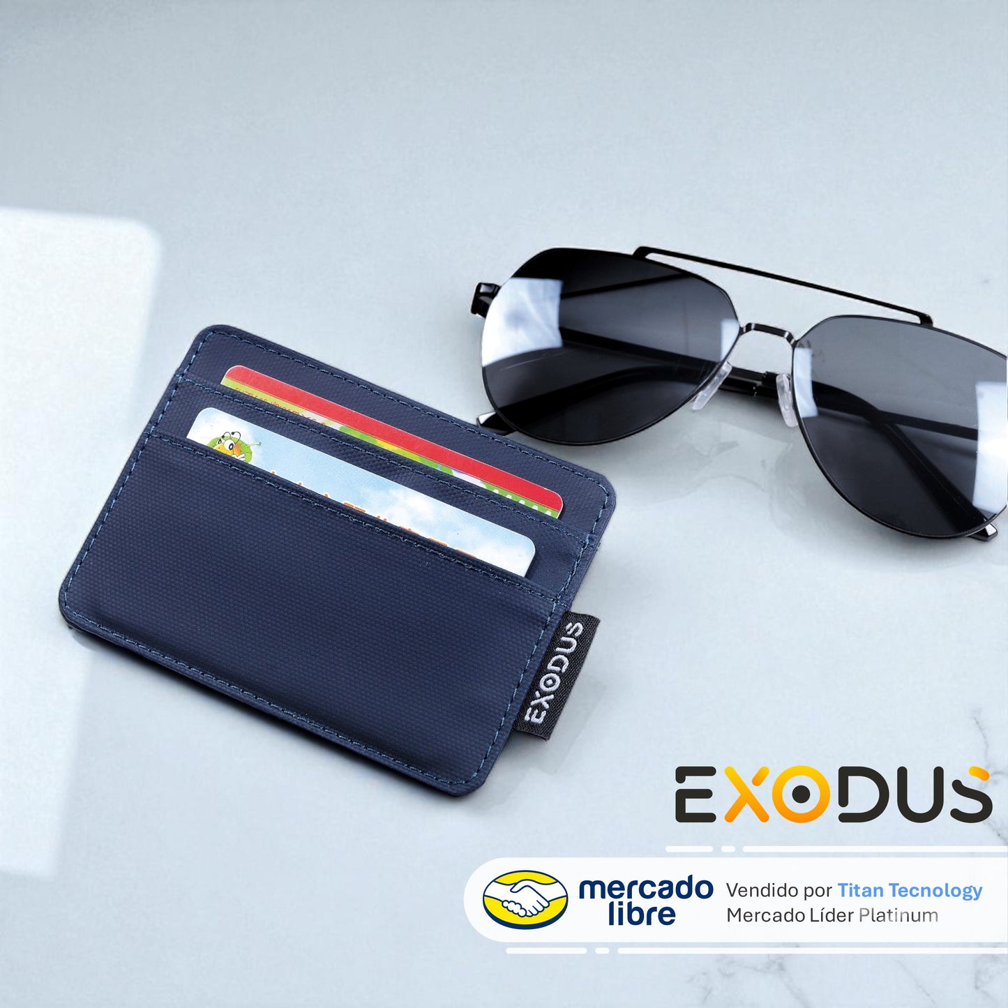 Tarjetero / Billetera Slim Exodus - Hombres & Damas