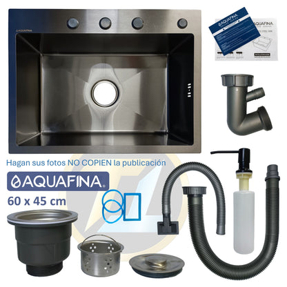 Fregadero / Lavaplatos Pequeño Aquafina Empotrable 60x45cm