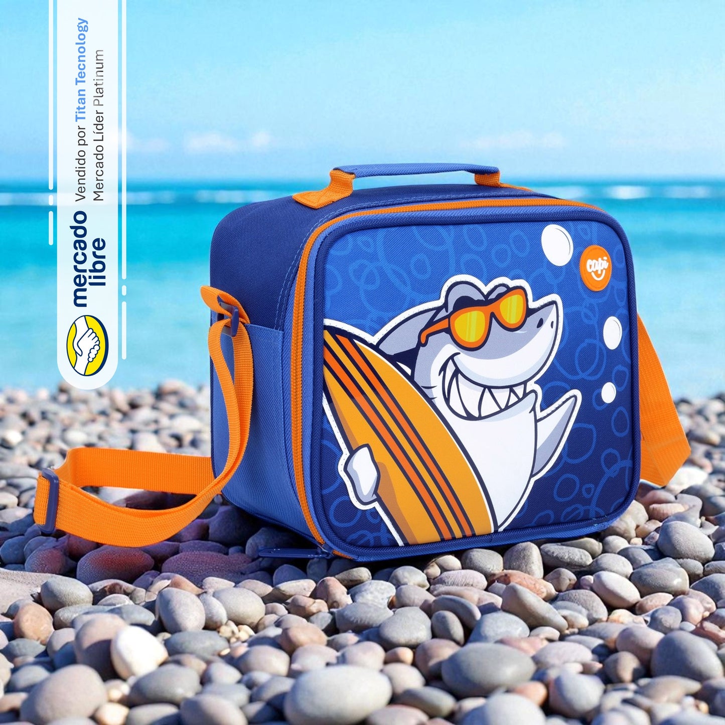Lonchera / Bolso Térmico Capi Kids Cool Shark