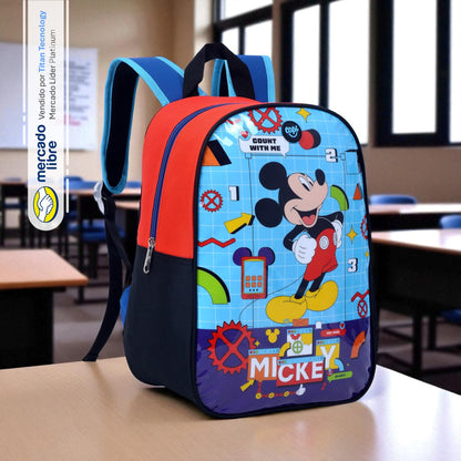 Tripack / Morral + Lonchera + Estuche Capi Kids - Mickey Mouse Tool (XS)