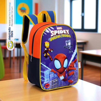 Tripack / Morral + Lonchera + Estuche Capi Kids - Spidey And Friends (XS)