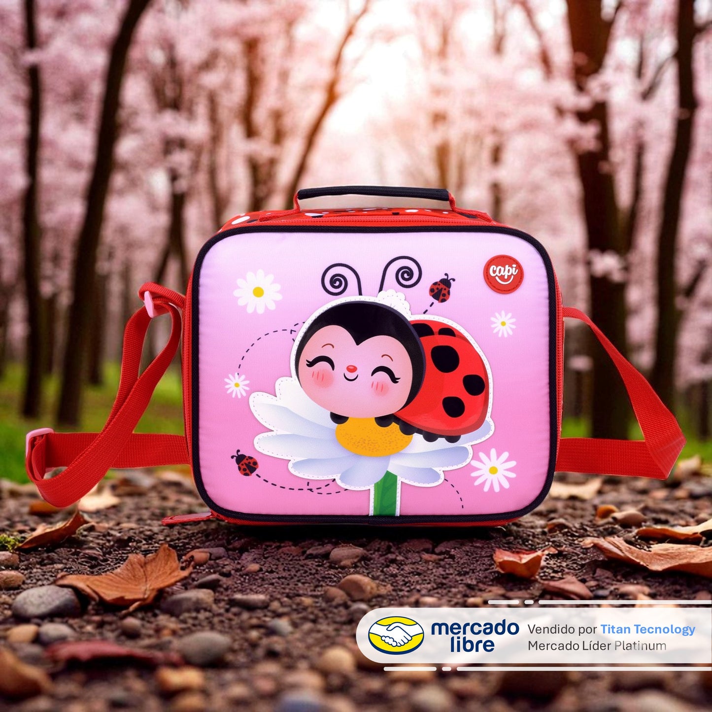 Lonchera / Bolso Térmico Capi Kids Cute Jade