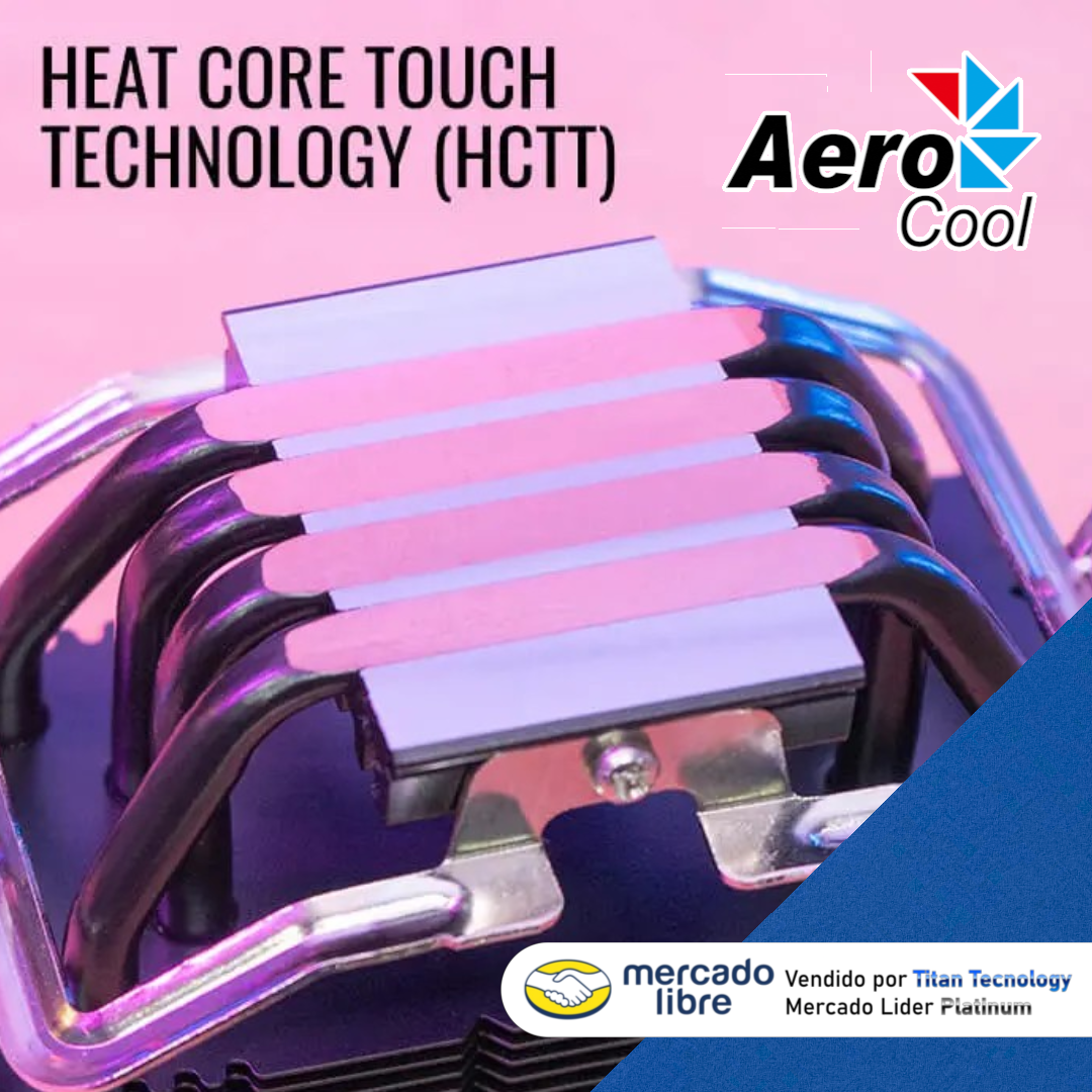 Fan Cooler Rgb 4 Tubos De Calor Intel Amd Rave 4 Disipador N