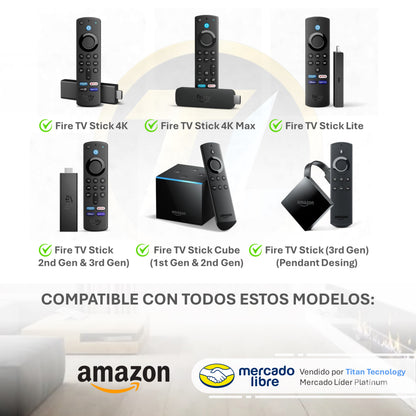 Control Remoto Amazon Fire Tv con control de voz Alexa