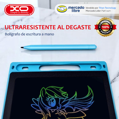 Tableta De Dibujo & Escritura XO LCD/ Pizarra Mágica 10" Pulgadas