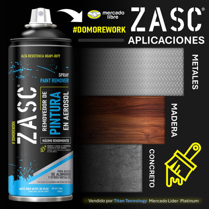 Removedor de Pintura Zasc en Spray / Aerosol 450ml