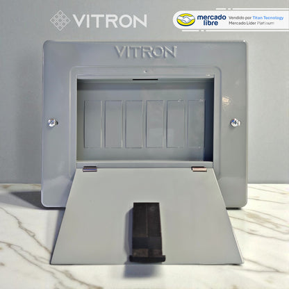 Tablero Eléctrico / Caja para Breaker Vitron - Empotrable o Superficial con (Tapa)