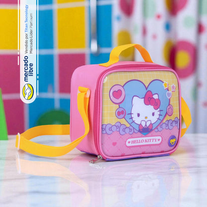 Tripack / Morral + Lonchera + Estuche Capi Kids - Hello Kitty Iconic (S)