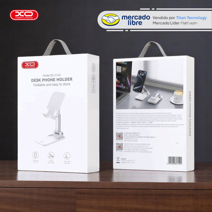 Base / Soporte Ajustable Universal XO para celular o tablet