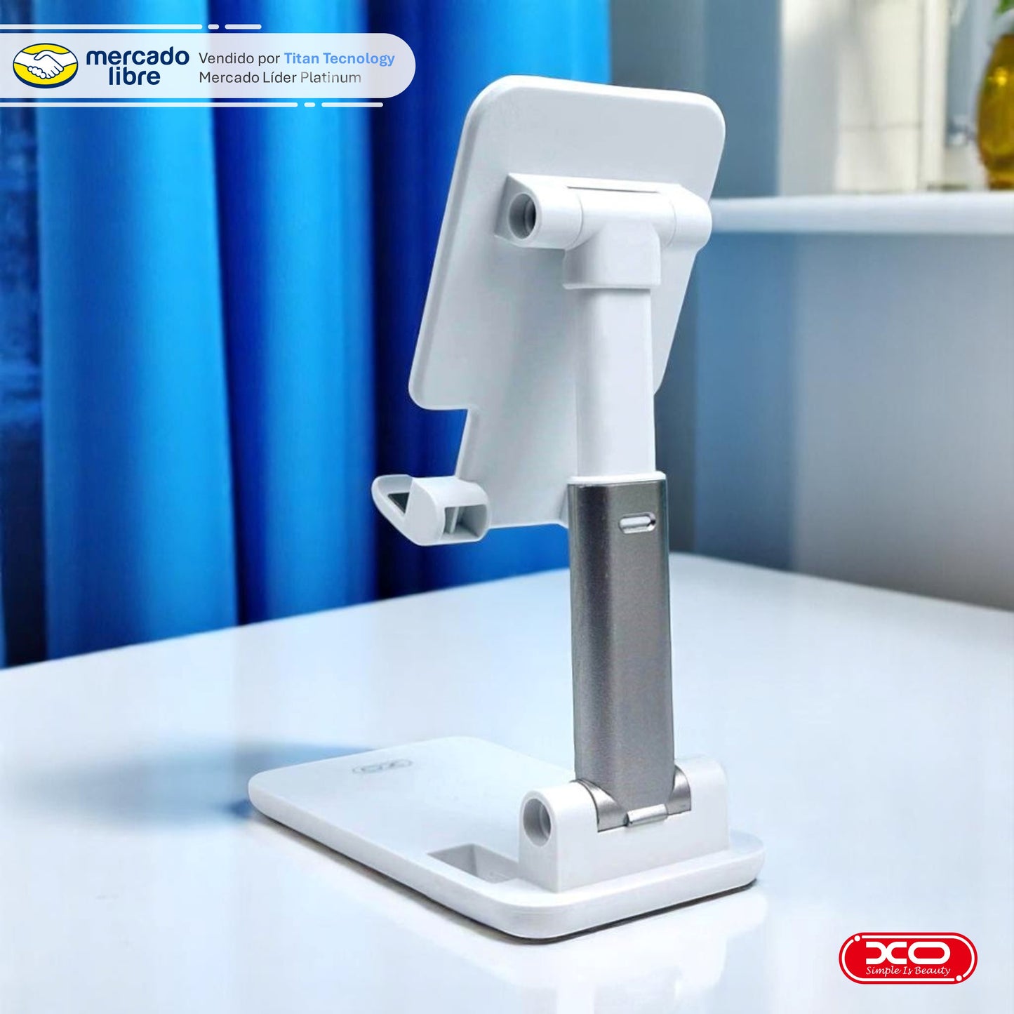 Base / Soporte Ajustable Universal XO para celular o tablet