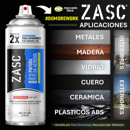 Pintura En Spray / Aerosol Zasc Blanca Reparadora (sin-olor) 400ml