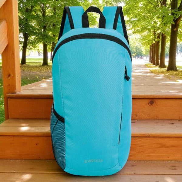 Bolso / Morral Exodus deportivo Domustreck 12L Turquesa