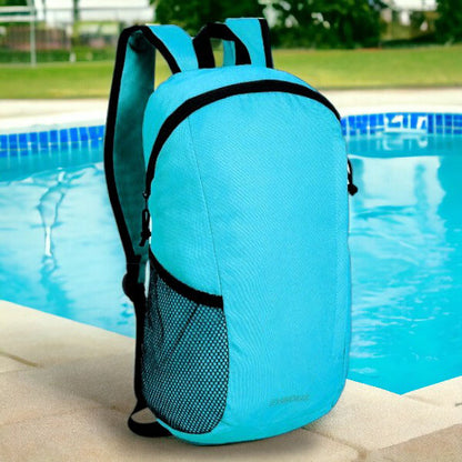 Bolso / Morral Exodus deportivo Domustreck 12L Turquesa