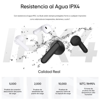 Audífono / Inalámbrico Realme Buds T01 Bluetooth 5.4 - IPX4
