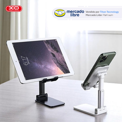 Base / Soporte Ajustable Universal XO para celular o tablet
