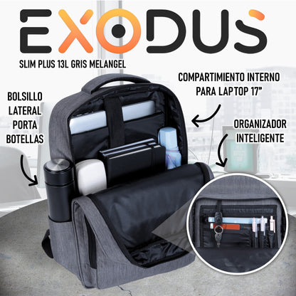 Bolso / Morral Ejecutivo Exodus Slim Plus 13L para Laptops