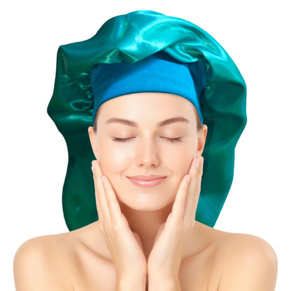 Bonnet / Gorro de Satén para dormir y evitar el frizz - Largo