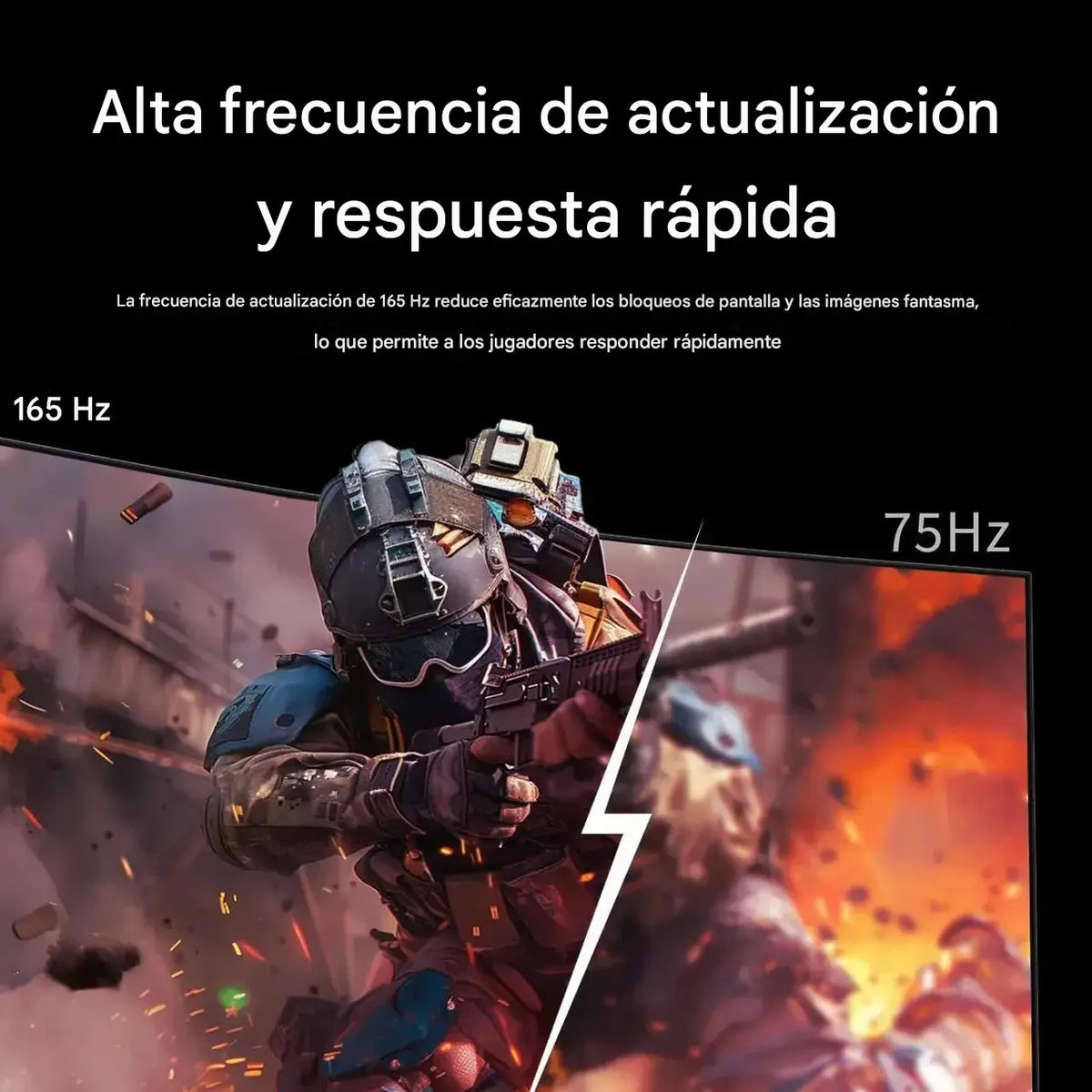 Monitor Curvo Para Juegos Ktc De 24 Pulgadas 165hz Fhd 1080p Negro