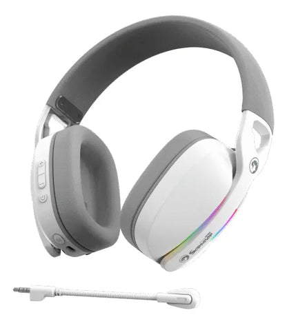 Audífono Marvo Pulz 70w Hg9086w Gaming Inalámbrico Rgb Tri-Modo