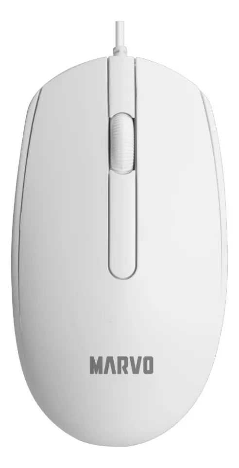 Mouse Alambrico 1.25 Metros Optico Usb Marvo Ms003 Dpi 1000