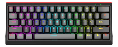 Teclado Rgb Gaming Mecánico 60% Kg962 Tipo C Marvo