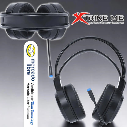 Audifonos Gamer Xtrike Me Gh-516 7.1 Surround Usb Rgb