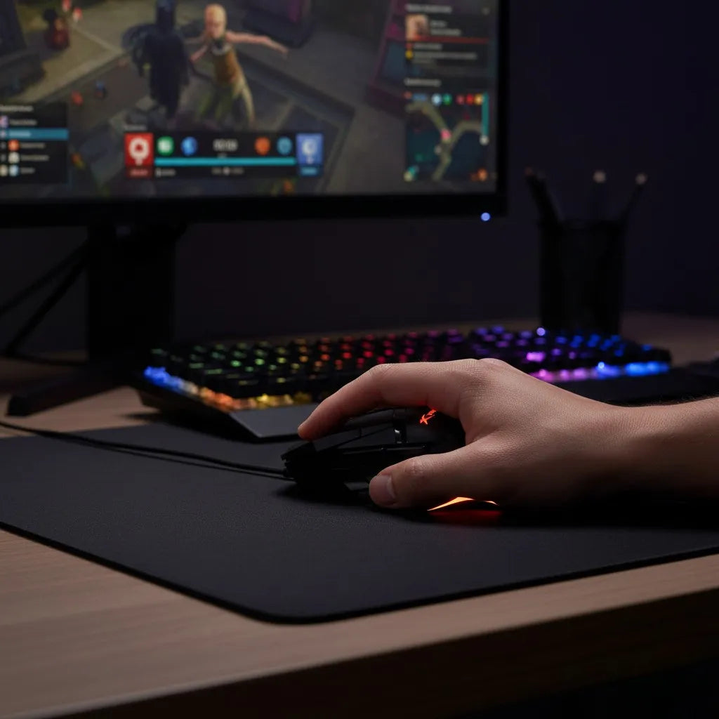Mouse Gaming Xtrike Me Gm-520 Rgb 12800 Dpi 8 Botones Pro Negro