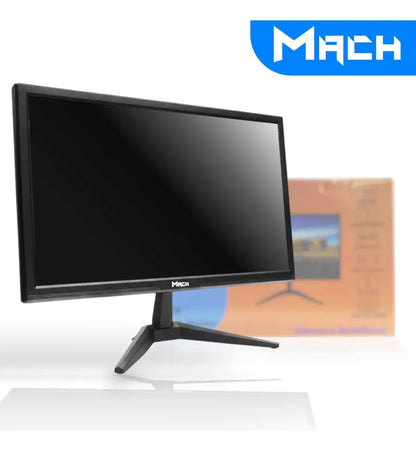 Monitor Mach Led 20 Pulgadas / Ofimática / Gaming Ligero Hd Negro