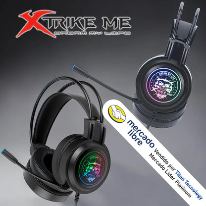 Audifonos Gamer Xtrike Me Gh-516 7.1 Surround Usb Rgb
