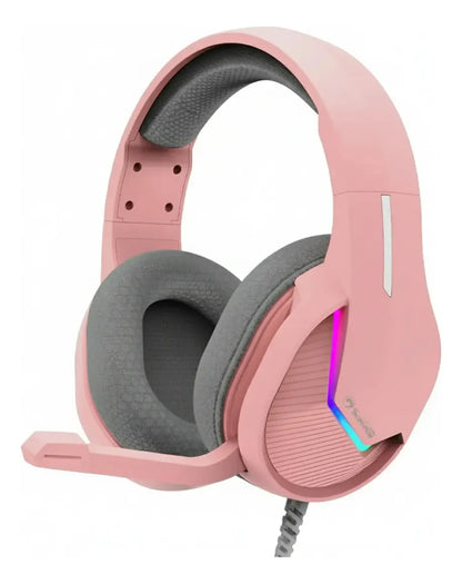 Audífono Marvo H8618 Bk Tactic 40 Rgb Estático Usb Scorpion