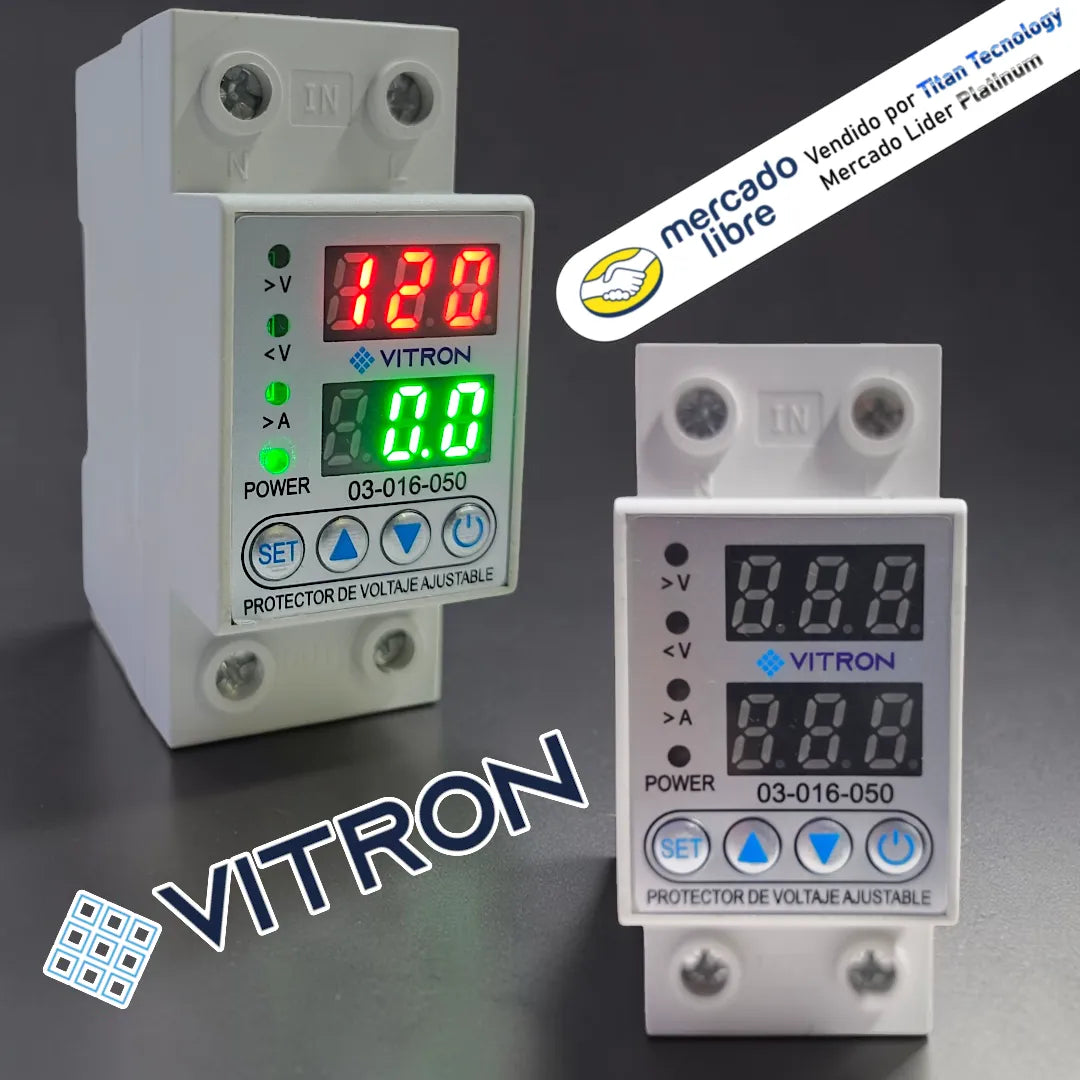 Protector / Supervisor Multi-voltaje Digital 110/220v 63amp