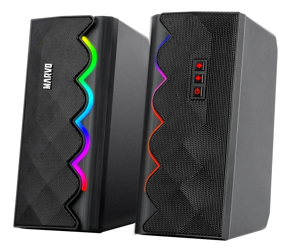 Corneta De Computadora Pc Laptop Marvo Sg-269 Rgb Gaming