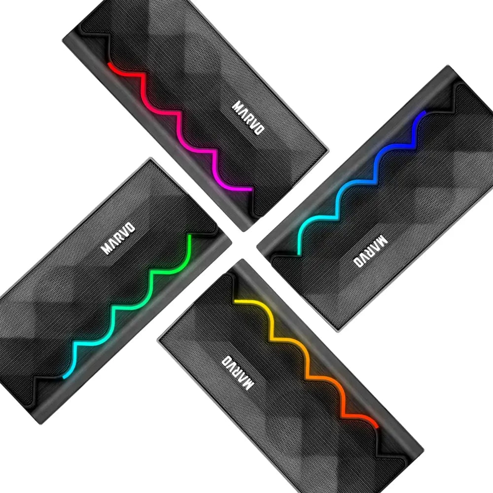 Corneta De Computadora Pc Laptop Marvo Sg-269 Rgb Gaming