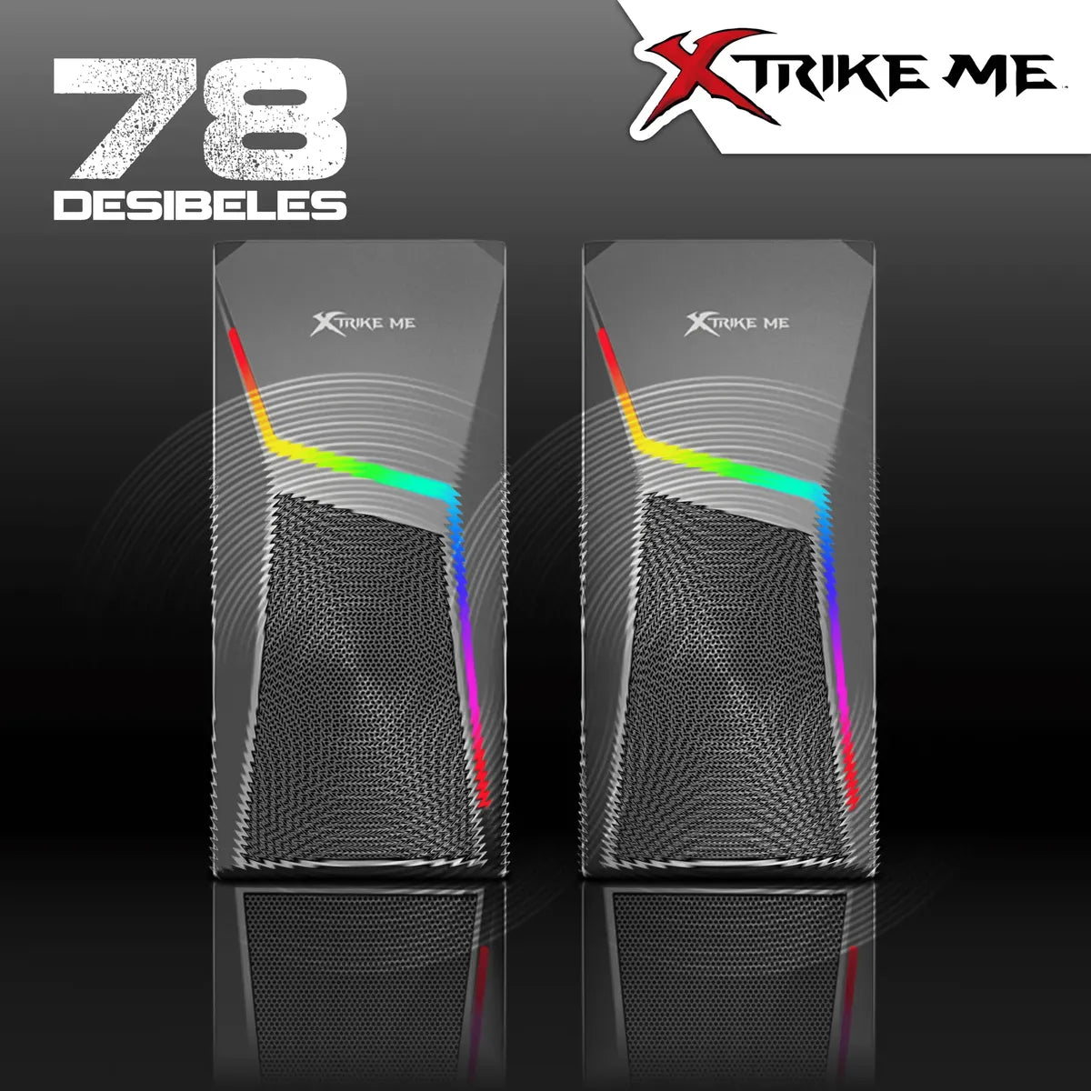 Corneta Para Computadora Pc/ Laptop Xtrikeme Sk-503 Gaming Negro