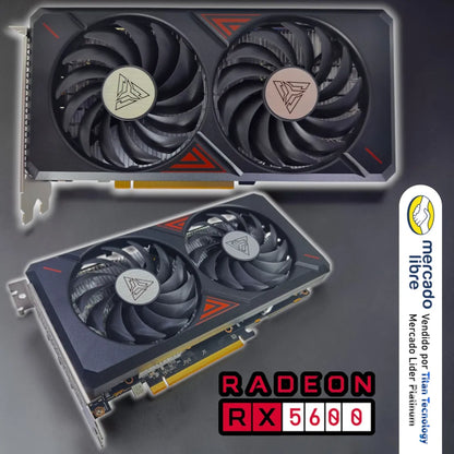 Tarjeta De Video Arktek Radeon Rx5600 12gb Gddr6 192bits