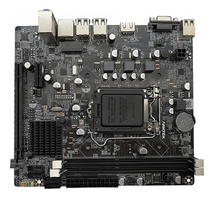 Tarjeta Madre Arktek Ak-h61m El Intel Lga115 3ra Gen Ddr3 Negro