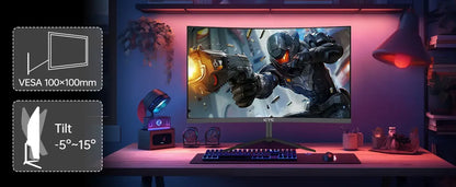 Monitor Curvo Para Juegos Ktc De 24 Pulgadas 165hz Fhd 1080p Negro