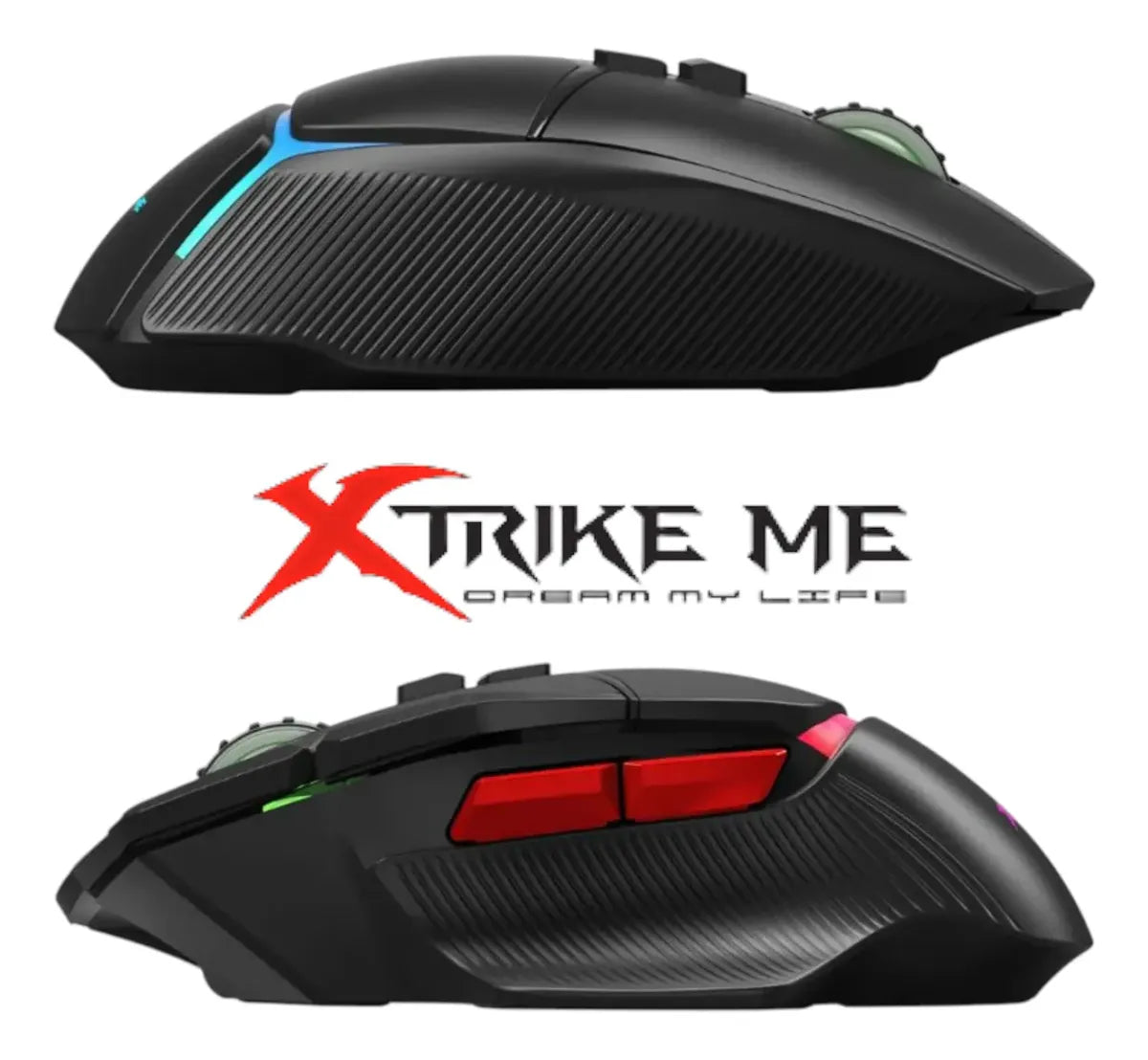 Mouse Xtrike Me Gm-415 Ultraligero 58g 8000 Dpi Rgb Gamer Negro