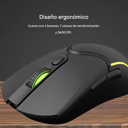 Mouse Gaming Xtrike Me Gm217 Ultra Liviano Retroiluminado