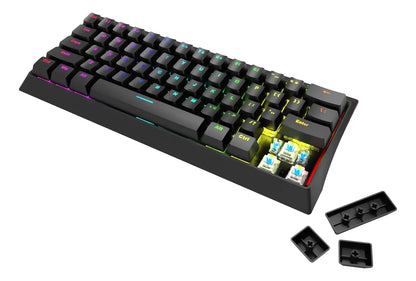 Teclado Rgb Gaming Mecánico 60% Kg962 Tipo C Marvo