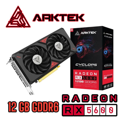Tarjeta De Video Arktek Radeon Rx5600 12gb Gddr6 192bits